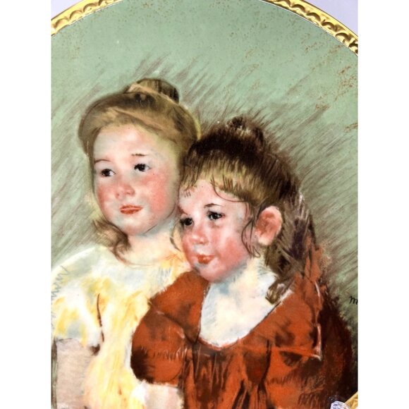 Mary Cassatt Limited Edition Plate "Young Girls" - Picture 3 of 7